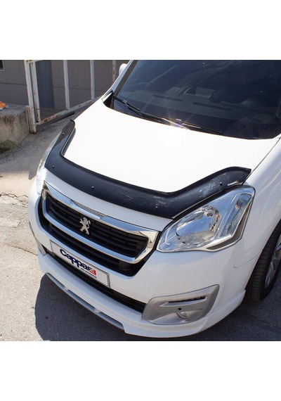 Cappafe Peugeot Partner Ön Kaput Koruyucu Rüzgarlık 4Mm 2015-201