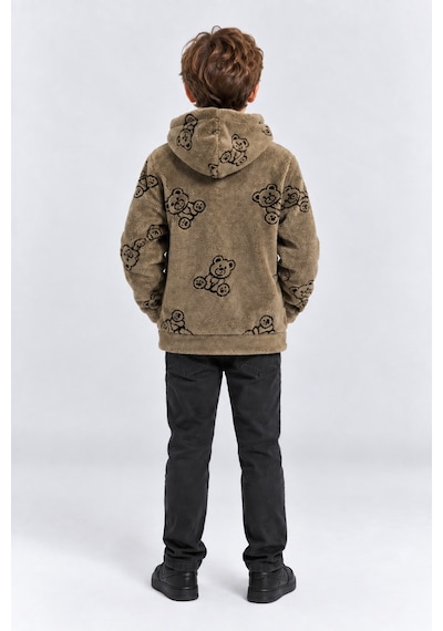 Ahengim Çocuk Peluş Kapüşonlu Fermuarlı Sweatshirt Ayıcık Desenli Unisex Sıcak Tutan Yumuşak Üst Giyim Ak4120 Kahverengi Ahengim Çocuk Peluş Kapüşonlu Fermuarlı Sweatshirt Ayıcık Desenli Unisex Sıcak Tutan Yumuşak Üst Giyim Ak4120 Kahverengi