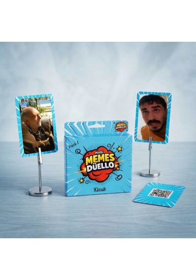 Mini Memes Düello Klasik Deste 2 Kart Oyunu Eğlenceli Party Oyunu