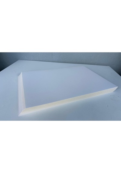 Gömlek Tişört Tekstil Ara Kartonu Beyaz Brsitol 50 Adet 25x35cm 1,00625 Kg