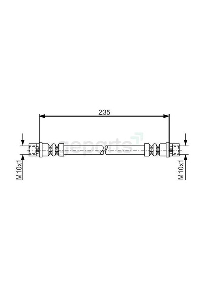 Fren Hortumu Arka Mercedes Sprınter B904 B905 . Vw Lt 1928-1946