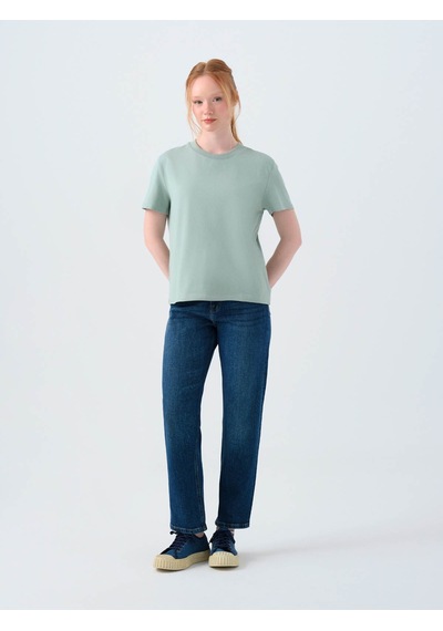 Loft Regular Fit Mint Yeşili Kadın T-shirt Lf2036285 Mint Yeşili