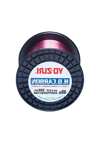 Kaybolan Pembe Floro Karbon Leader, 500 Yds Ve 60lb