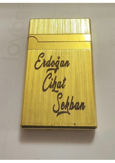 Çakmak Kişiye Özel İsim Yazılı Ve Mdf Tasarım Kutulu 7 Çok Renkli