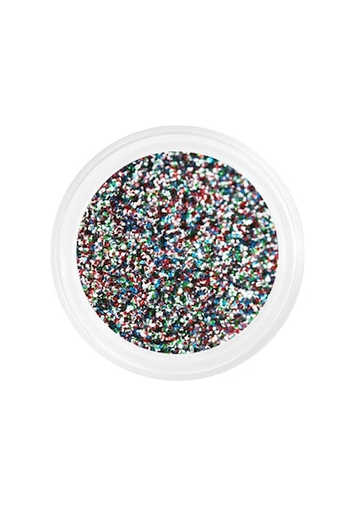 Glitter Tozu Spektr Mıx G5 5 Gr - Renkli Zeminli Nail Art Simi Gümüş