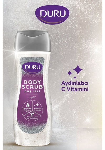 Body Scrub Crystal Duş Jeli 2x450 Ml Diğer