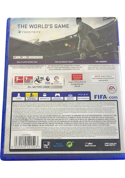Fıfa 18 Playstation 4 Cd Oyun Teşhir