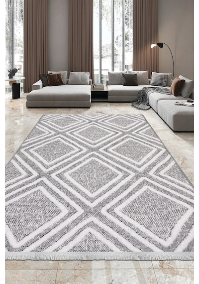 Youdayhomecollection Riko Model Halı 100x350 Çok Renkli