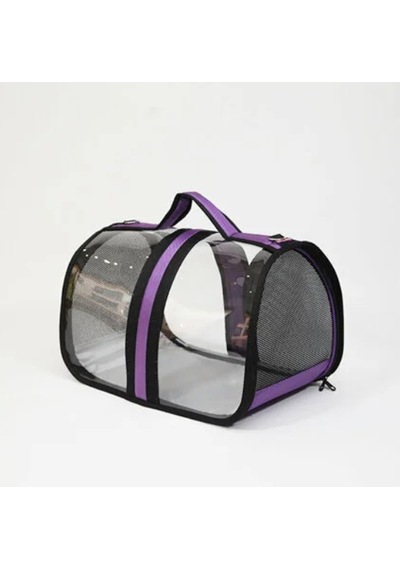 Bacco Milano Şeffaf Köpek Taşıma Çantası 43 x 30 x 21 CM