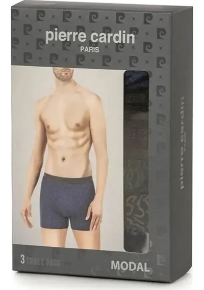 Pierre Cardin 366 Erkek Modal 3'lü Boxer-mix Çok Renkli
