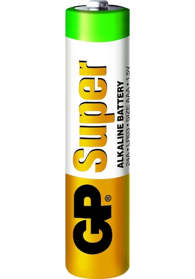GP Super GP24A-2VS40 Alkalin AAA Boy İnce Kalem Pil 40'lı