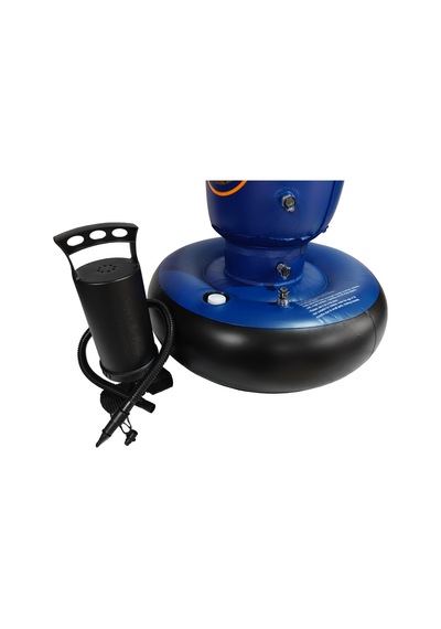 Dragondo 092 Şişme Çocuk Boks Standı Şişme Boks Torbası / Çocuk Kum Torbası Mavi