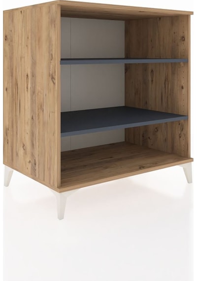 Kronos Şifonyer 2 Raflı 88x59x96 Çam-antrasit Çam