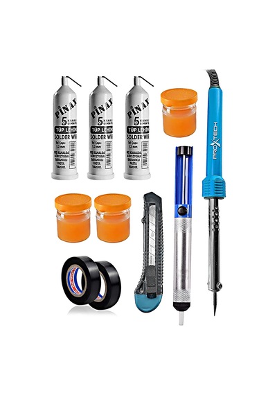 Full Set  Lehim Makinesi - Kalem Havya -Leyim Tel -Pasta Full Set