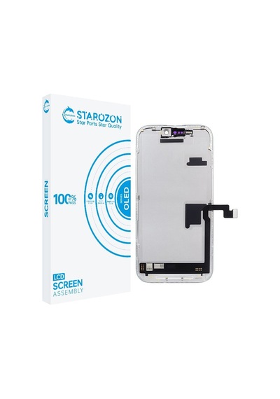 Starozon İphone 16 Pro Soft-oled Flex'li Sensörlü Diagnostic Ekran