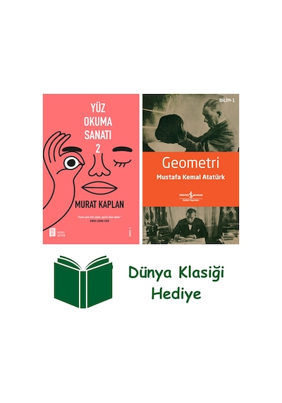 Yüz Okuma Sanatı - 2 + Geometri + Dünya Klasiği Hediye