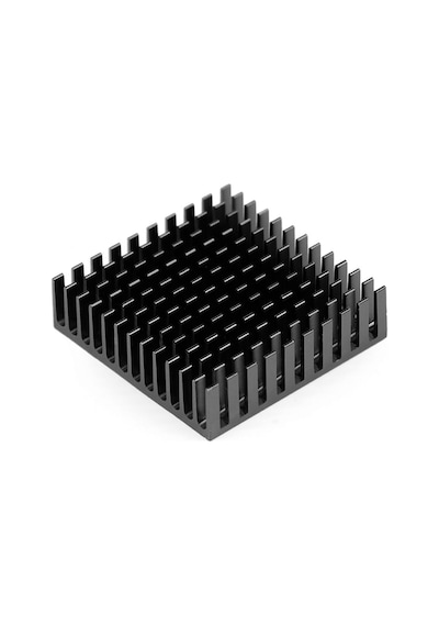 Aluminyum Soğutucu 4x4cm Altın Renk 40x40mm 143 Kanat Pasif Radyatör Peltier