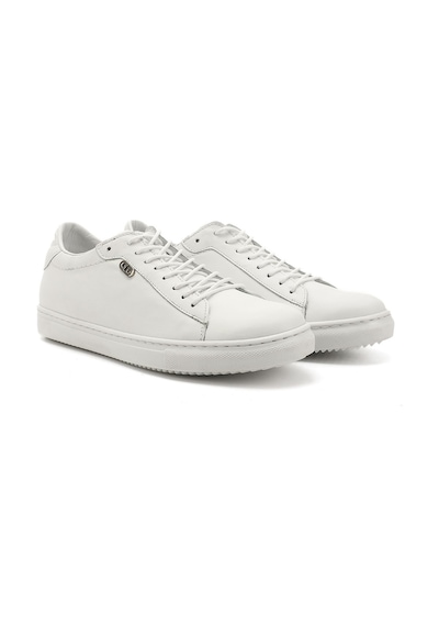 Gönderi(R) Gönderi R Beyaz Bağcıklı Termo Taban Hakiki Deri Sneaker Beyaz