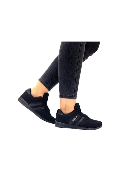 Unisex Günlük Spor Ayakkabı Casual Rahat Taban Siyah