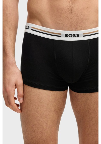 Boss Erkek Boxer 50492200 961 Siyah-haki-antrasit Siyah-haki-antrasit
