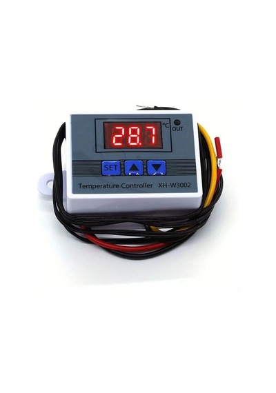Ers Dijital Termostat Xh-w3002 Led Ekranlı Sıcaklık Kontrol Cihazı 220v