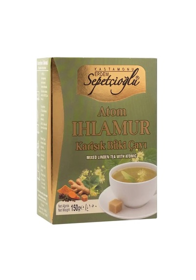 Sepetçioğlu Kastamonu Atom Ihlamur Bitki Çayı 150g