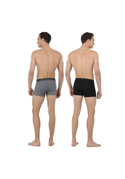 Ds Damat Siyah-gri Boxer Set