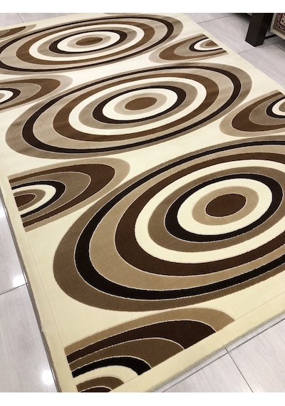 Saray Halı Vizyon 11169 R 200X300 Krem Kahve 6 M2 Halı !
