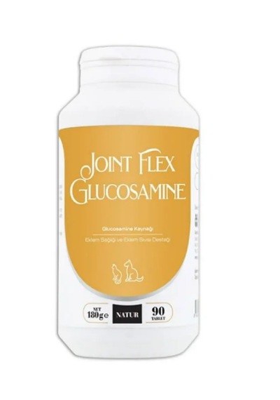 Natur Joint-flex-glucosamin Kedi Ve Köpek Eklem Ve Kıkırdak Sağlığı Takviyesi 90 Tablet Glukozamin, Kondroitin Ve Msm İçerikli