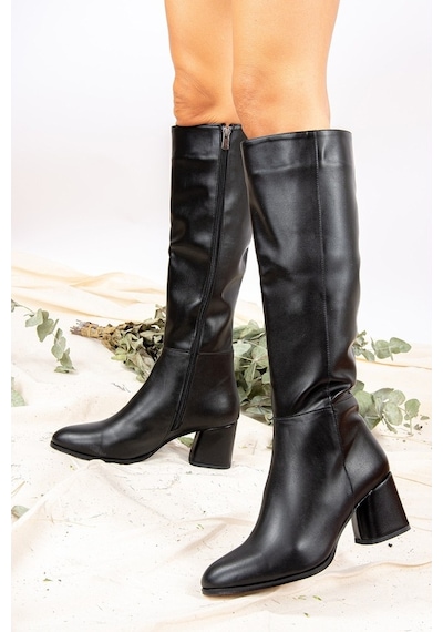 Fox Shoes Siyah Kadın Çizme J848300109