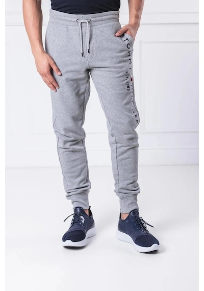 Tommy Hilfiger Erkek Alt Eşofman Gri