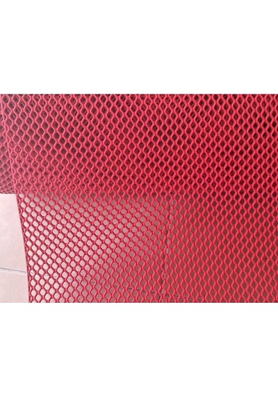 Pvc Paspas 120 X 100 Cm Kırmızı Banyo Kaymaz Yer Zemin Matı S-mat Çok Renkli