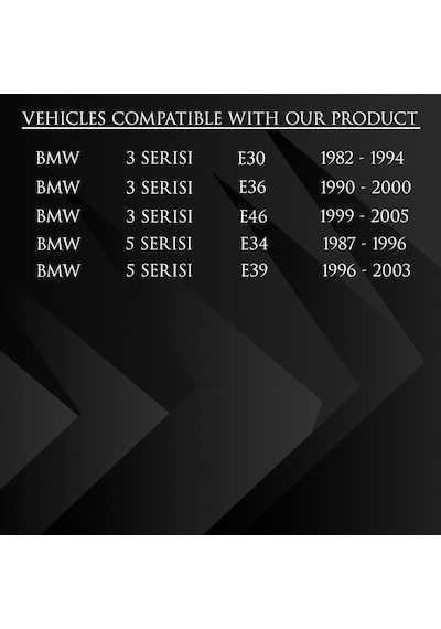 Bmw E30,e36,e46,e34,e39 İçin Vites Topuzu Desenli 5 İleri