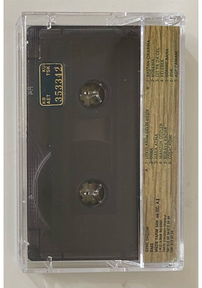 Sinan Erkoç Uykularım Delik Deşik Kaset Orjnal Dönem Baskı Kaset