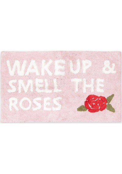 The Mia Wake Up And Smell The Roses Banyo Paspası 60x100cm Çok Renkli