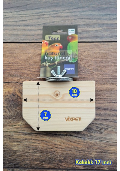 Vixpet Venty Papağan Stant Tünek 10 cm | Sultan | Muhabbet | Forpus | Sevda | Cennet | T446