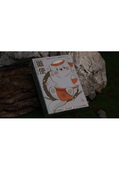 Room One Samurai Otter Hono Edition Standard Red Premium Oyun Kağıdı İskambil Kartları Destesi