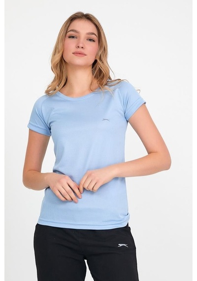 Slazenger Kadın Tişört Relax Kadın T-Shirt A.Mavi