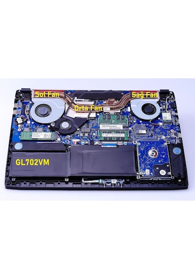 Asus Rog Strıx Gl702vm Fan V2 Sol Fan