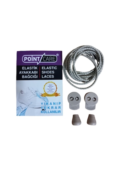 Point Care Akıllı Kilitli Elastik Ayakkabı Bağcık 100 Cm