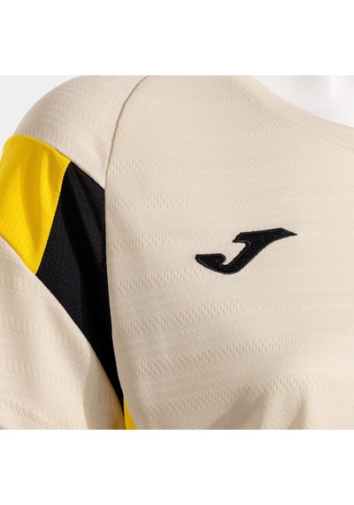 Joma Montreal Kadın Sıfır Yaka Bej Spor Tişört 902518.002 Sarı