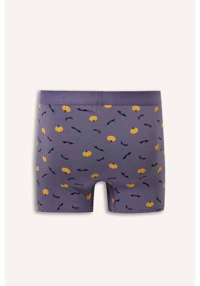 Defacto Regular Fit Desenli Normal Bel 3lü Boxer I3456ax26aunv30 Lacivert-nv30