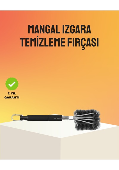Izgara Ve Barbekü Temizleme Fırçası Dayanıklı Tasarım Renkli