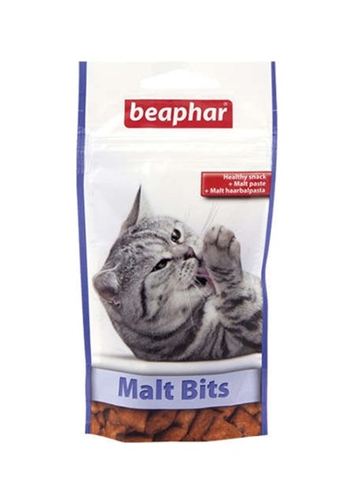 Beaphar Malt Bits Tüy Yumağı Kontrolü Kedi Ödülü 35 G