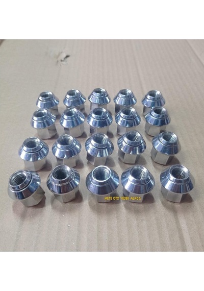 Focus Bijon Somunu Takımı Yüksüklü 20 Adet M12 X 1.5 19Mm