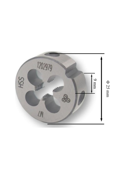 Mte M7 X 1 Pafta Normal Vidalı Hss Dın 223/b