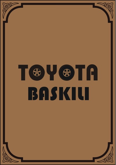 Cihan Oto Paspas Kağıdı Toyota Uyumlu Amblem Baskılı 100 Adet 35x50 135g