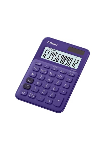 Casio Ms-20uc-pl Renkli Masa Tipi 12 Hane Hesap Ma Çok Renkli
