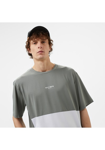 United4 Unıted4 Sport Erkek Gri/beyaz Antrenman T-shirtu4ctm2