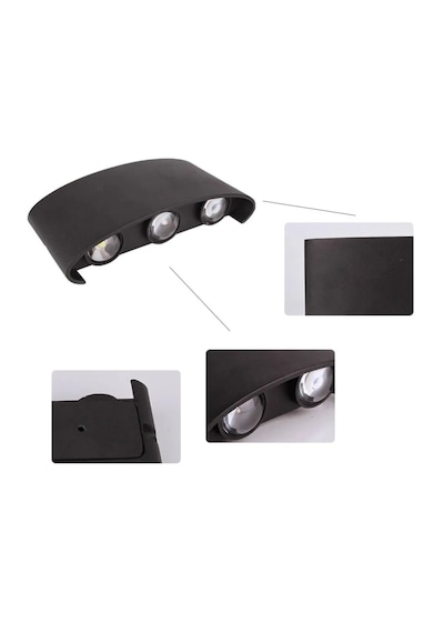 Cata Ct-8011 10W Haiti Led Aplik Dış Mekan Günışığı